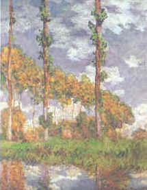 Claude Monet Poplars at Giverny China oil painting art